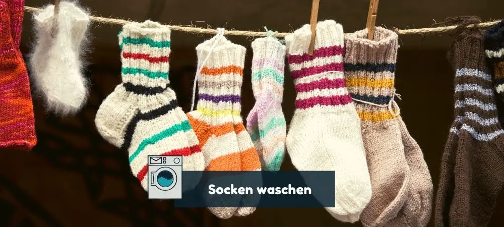 Socken waschen Anleitung und Tipps