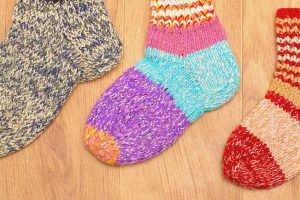 Wollsocken in der Waschmaschine und per Hand waschen