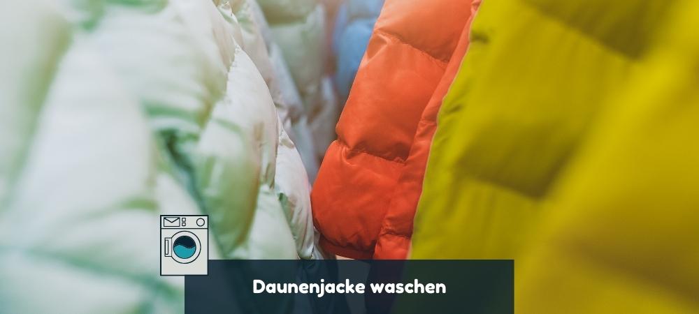 Daunenjacke waschen und richtig trocknen