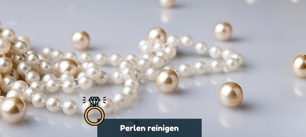 Anleitung Perlen reinigen und Perlenschmuck säubern 