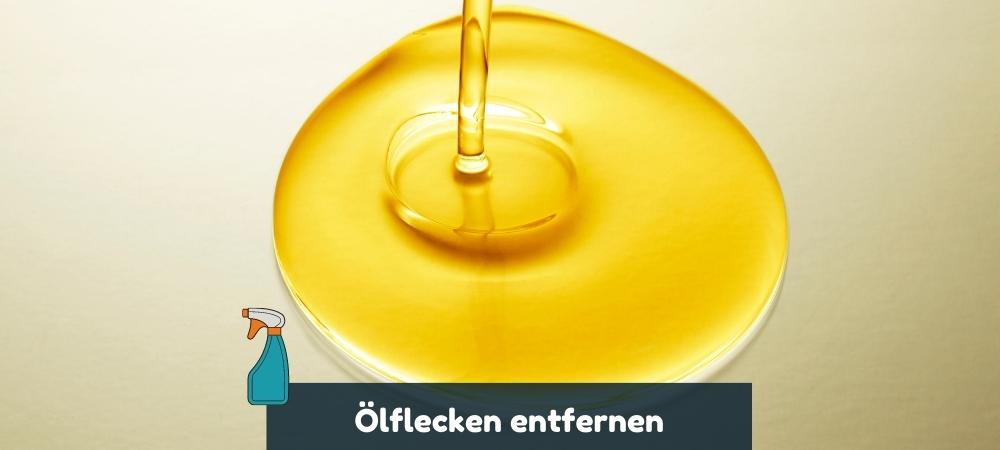 Ölflecken entfernen mit einfachen Mitteln