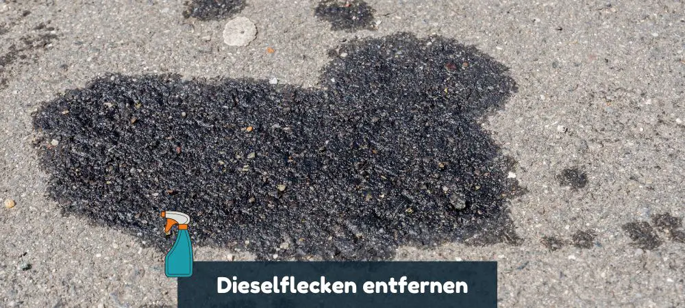 Dieselflecken entfernen mit Hausmitteln