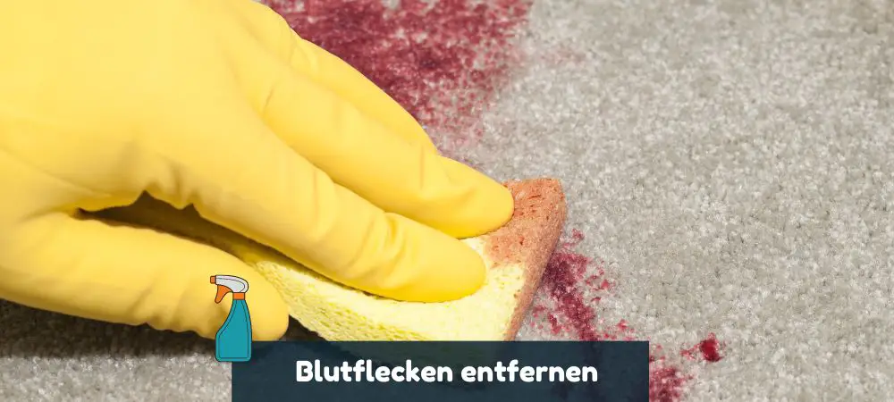 Blutflecken mit Hausmitteln entfernen aus Kleidung, Polstern und mehr