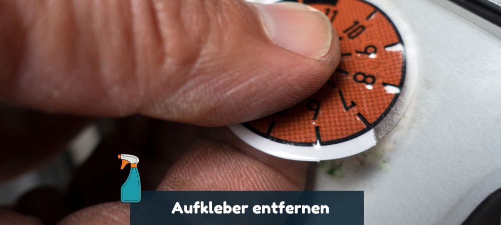 Sticker und Etiketten mit Hausmitteln rückstandslos wieder ablösen